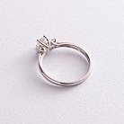 Помолвочное золотое кольцо с бриллиантами кб0388nl от ювелирного магазина Оникс - 4