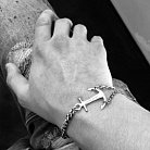 Мужской серебряный браслет 141236 от ювелирного магазина Оникс