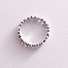 Серебряное кольцо с сердечками 112009 от ювелирного магазина Оникс - 5