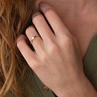 Помолвочное кольцо в белом золоте (бриллиант) кб0270 от ювелирного магазина Оникс - 2