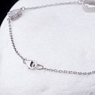 Срібний браслет з перламутром (родій) 14875 от ювелирного магазина Оникс - 3