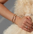 Золотое кольцо в стиле минимализм к05332 от ювелирного магазина Оникс - 11