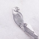 Срібна ложка з папугою 24036 от ювелирного магазина Оникс - 2