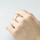 Золотое помолвочное кольцо с бриллиантом zbekdg1 от ювелирного магазина Оникс - 8