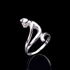 Серебряное кольцо "Кошка" 11287 от ювелирного магазина Оникс