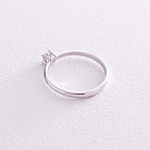 Помолвочное золотое кольцо с бриллиантами 227811121 от ювелирного магазина Оникс - 3
