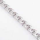 Мужской серебряный браслет плетение " Гарибальди " р021762 от ювелирного магазина Оникс - 2
