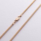 Золотая цепочка плетение Снейк (2 мм) ц00211-2 от ювелирного магазина Оникс