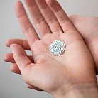 Серебряная монетка "Да или Нет" 23480 от ювелирного магазина Оникс - 3
