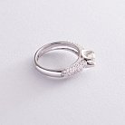 Золотое кольцо с бриллиантами кб0071як от ювелирного магазина Оникс - 4