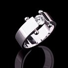 Мужское кольцо (фианит) к02618 от ювелирного магазина Оникс - 1