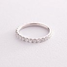 Золотое кольцо с дорожкой камней (бриллианты) кб0427mi от ювелирного магазина Оникс - 3