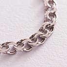 Чоловічий срібний браслет (гарібальді 0.5 см) р0226514 от ювелирного магазина Оникс - 2