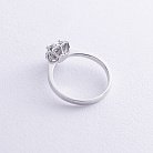 Золотое кольцо "Сердечки" с бриллиантами кб0513cha от ювелирного магазина Оникс - 7