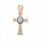 Серебряный православный крест 132353 от ювелирного магазина Оникс - 2