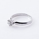 Золотое помолвочное кольцо с бриллиантами р0886б от ювелирного магазина Оникс - 2