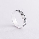 Серебряное кольцо с молитвой 11725 от ювелирного магазина Оникс - 3