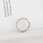 Серебряное кольцо с сердечками 112009 от ювелирного магазина Оникс - 7