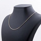 Золотая цепочка, плетение Снейк (1.5 мм) ц00211-1.5 от ювелирного магазина Оникс - 4