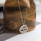 Серебряное колье "Древо жизни" 18644 от ювелирного магазина Оникс - 7