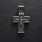 Православный крест из серебра 131924 от ювелирного магазина Оникс