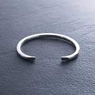 Жесткий серебряный браслет 141678 от ювелирного магазина Оникс - 8