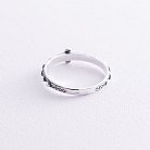 Серебряное кольцо "Розарий" (чернение) 11812 от ювелирного магазина Оникс - 2