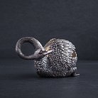 Серебряная фигура ручной работы "Лебедь" сер00014 от ювелирного магазина Оникс