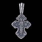 Православный крест (чернение) 131189 от ювелирного магазина Оникс - 4