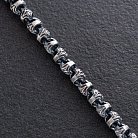 Чоловічий срібний браслет 141719 от ювелирного магазина Оникс - 1