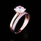 Помолвочное кольцо (фианиты) к02225 от ювелирного магазина Оникс