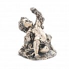 Серебряная фигура ручной работы "Маленький Ангел" сер00054 от ювелирного магазина Оникс