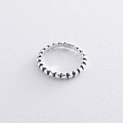 Срібний перстень з чорнінням 112123 от ювелирного магазина Оникс