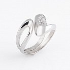 Серебряное кольцо (фианиты) 111786 от ювелирного магазина Оникс - 1