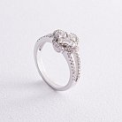 Золотое кольцо "Клевер" с бриллиантами AR3999cha от ювелирного магазина Оникс