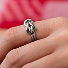 Серебряное кольцо "Узел" 7119р от ювелирного магазина Оникс - 3