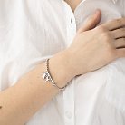Срібний браслет "Хлопчик і дівчинка" 141309 от ювелирного магазина Оникс - 3