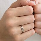 Серебряное кольцо "Твоя история" для гравировки 112283 от ювелирного магазина Оникс - 5