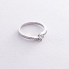 Помолвочное кольцо в белом золоте (бриллианты) JR99569 от ювелирного магазина Оникс - 2