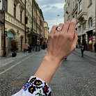 Серебряное кольцо "Моя Украина" 112647у от ювелирного магазина Оникс - 8