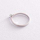 Помолвочное золотое кольцо с бриллиантом кб0400z от ювелирного магазина Оникс