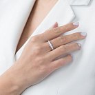 Золотое кольцо с бриллиантами кб0159nl от ювелирного магазина Оникс - 1