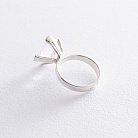 Серебряное кольцо с фианитом 11818 от ювелирного магазина Оникс - 2