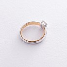 Золота каблучка з діамантами кб0123lg от ювелирного магазина Оникс