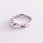 Золотое помолвочное кольцо (бриллианты) кб0217nl от ювелирного магазина Оникс - 4