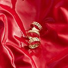 Кольцо "Monica" в красном золоте к08089 от ювелирного магазина Оникс - 6
