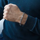 Чоловічий срібний браслет (Євро 0.7 см) р021691 от ювелирного магазина Оникс - 1