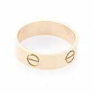 Золотий перстень без каменів к05831 от ювелирного магазина Оникс - 1