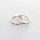 Срібний перстень "Дата" littledate от ювелирного магазина Оникс - 3