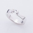 Серебряное кольцо (фианит) 111926 от ювелирного магазина Оникс